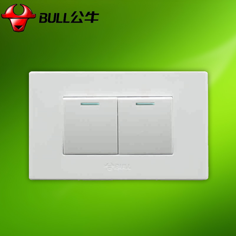 公牛 象牙白118型 g04k211y开关