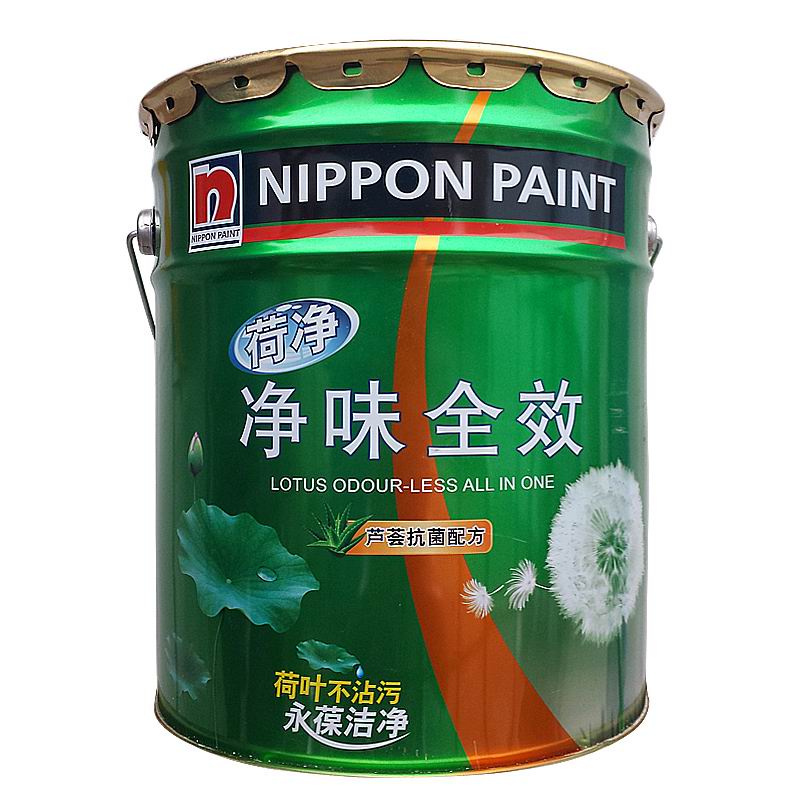 立邦漆 面漆哑光 立邦荷净净味全效18l涂料