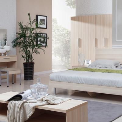 Yabo雅宝经典 高箱床低箱床密度板/纤维板拼板组装式架子床简约现代 床