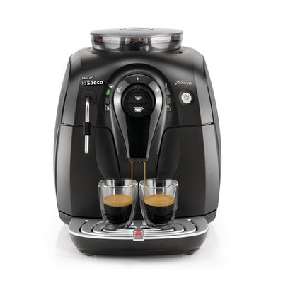 飞利浦 黑色泵压式全自动 HD8743咖啡机