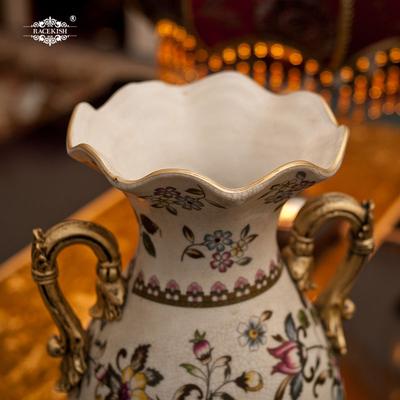 Racekish 赫本花器陶瓷台面花瓶欧式 花瓶