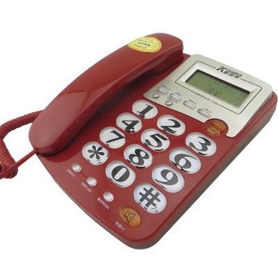 金顺来 有绳电话铃声选择来电存储座式经典方形 1052电话机