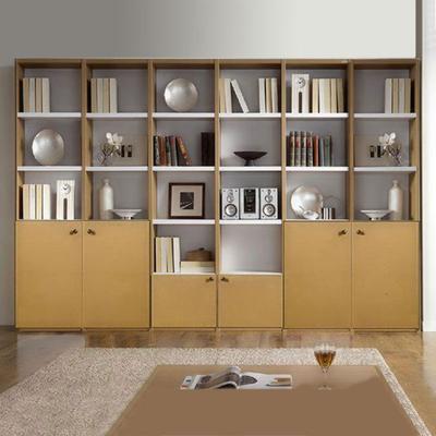 悠品人造板浮雕刨花板三聚氰胺板成人地中海书柜