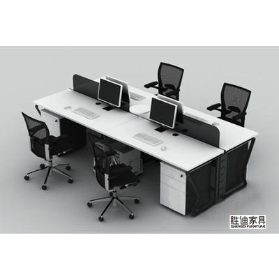 胜迪家具 人造板刨花板/三聚氰胺板拆装简约现代 SD-PF136办公桌