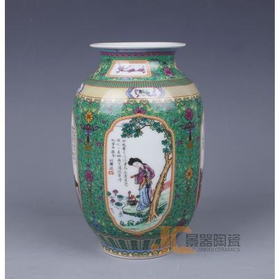 景器 陶瓷台面102花瓶明清古典 花瓶