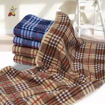 棕色蓝色纯棉5s-10s面巾百搭型 毛巾
