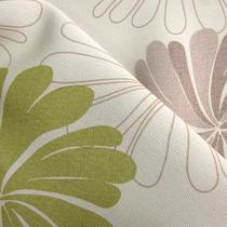 布遮光平帷涤纶植物花卉几何图案普通打褶打孔帘罗马帘田园 窗帘