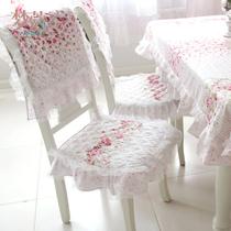 洛丽庄园－餐椅垫棉布田园 椅套
