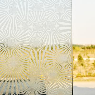 窝牛墙帖宽90厘米抽象图案玻璃贴膜