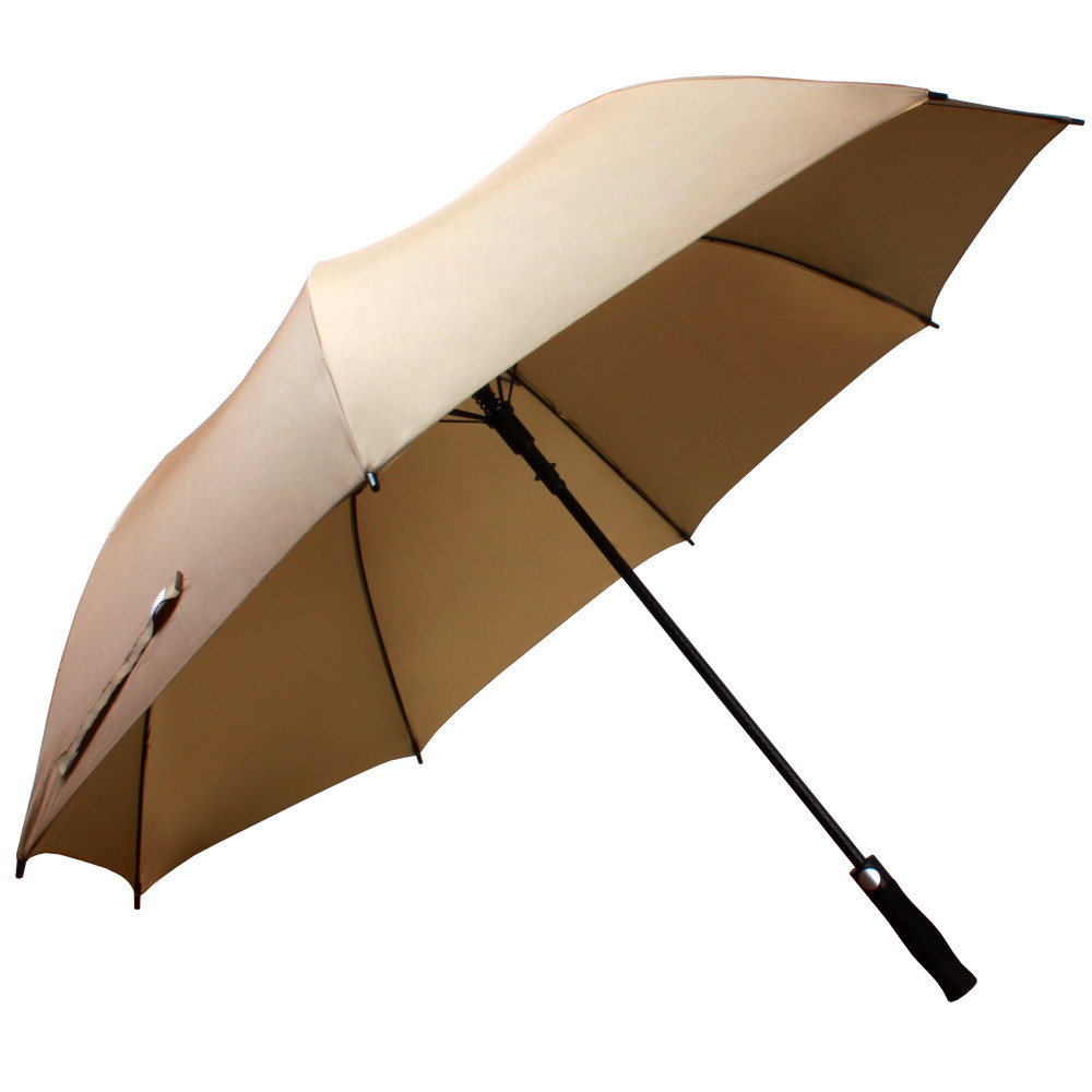 乐在奇中 银胶半自动碰击布高尔夫伞长柄伞成人 遮阳伞