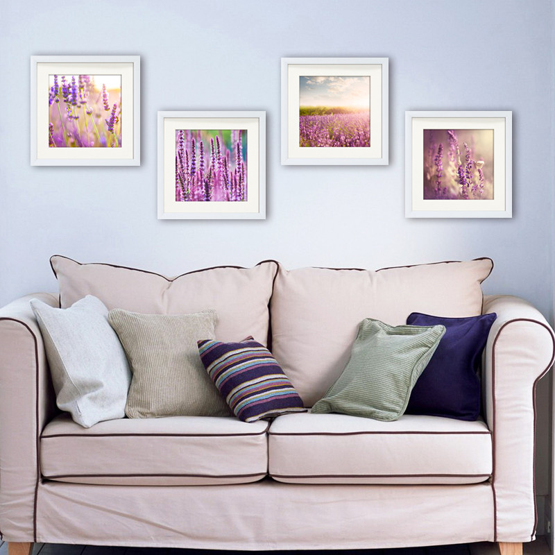 美蝶画业 平面有框单幅价格植物花卉印刷 装饰画