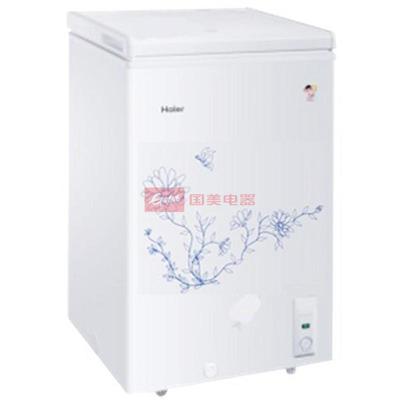 海尔 白色机械式定频R600a风冷冰吧2级 冷柜