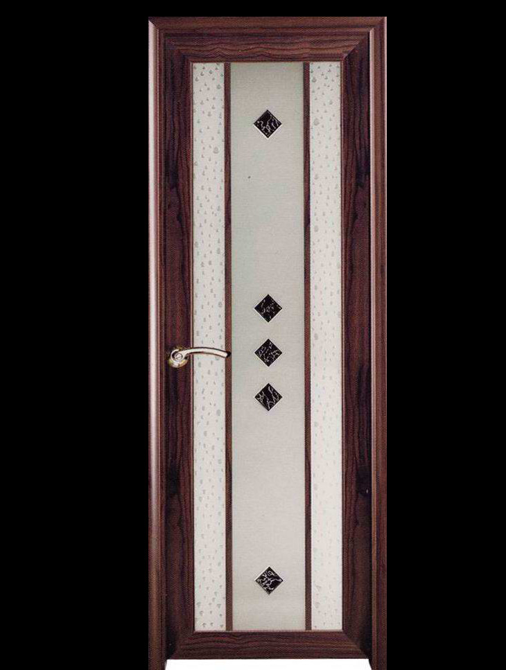 深宇sw-177门业 铝合金镶嵌玻璃平开门式 门