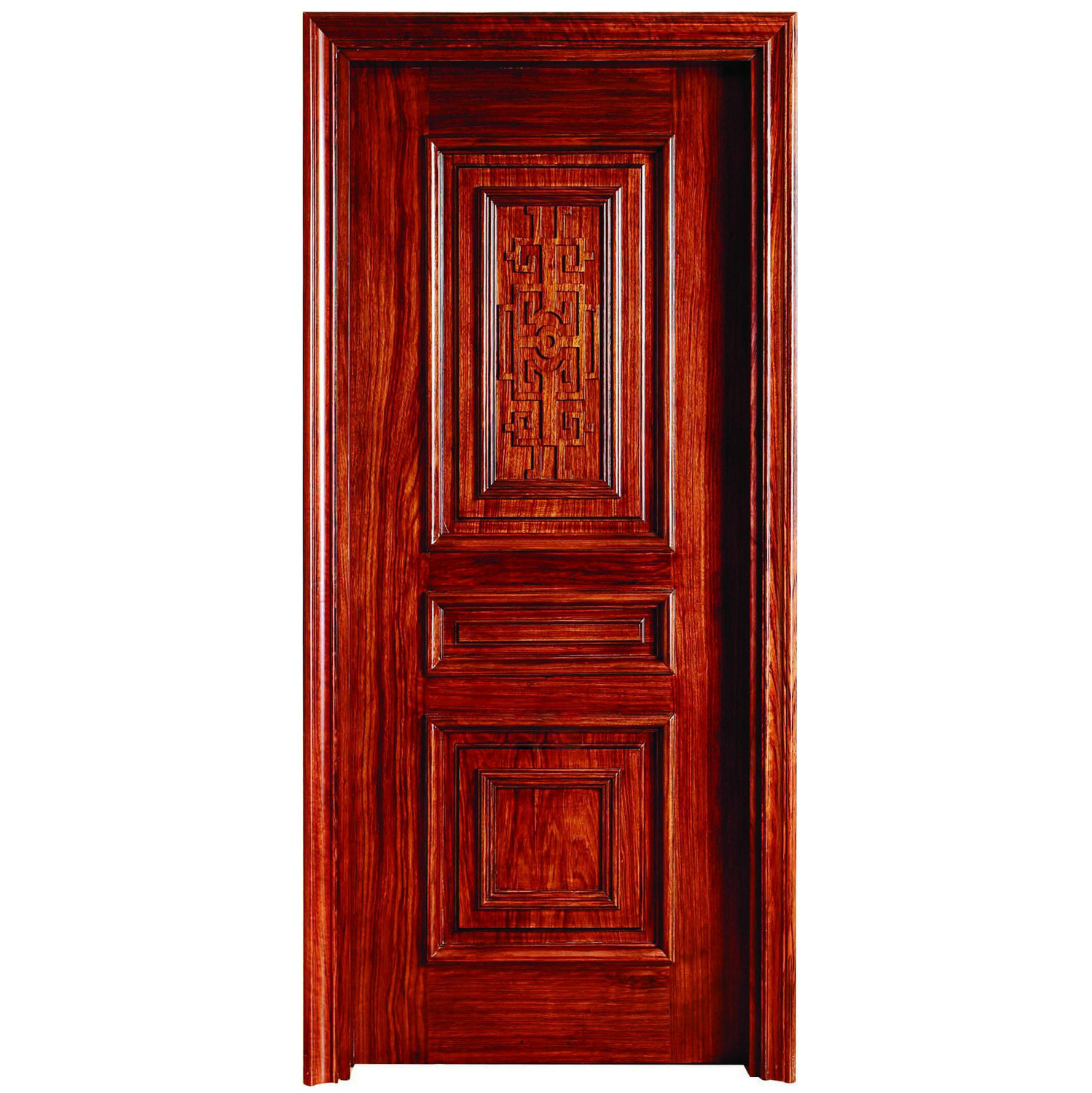 深宇s-579门业 实木烤漆平开门式 门