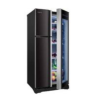 黑色冷藏冷冻有定频多门R600a风冷左右开LED数码立式冷柜机械控温 酒柜