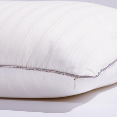 富安娜 白色棉布纤维枕长方形 81300016400枕头