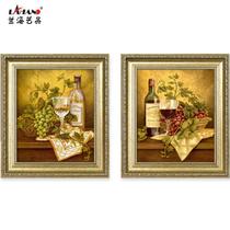 平面有框两幅一套植物花卉GICLEE 装饰画