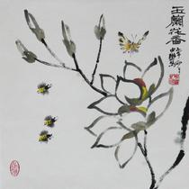 有框独立植物花卉 GHQT20121224-436国画