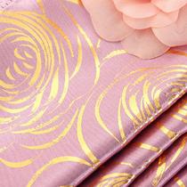 布装饰+全遮光植物花卉普通打褶田园 窗帘