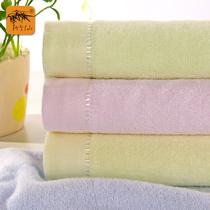黄色蓝色绿色粉红色竹纤维5s-10s洁面美容毛巾百搭型 方巾