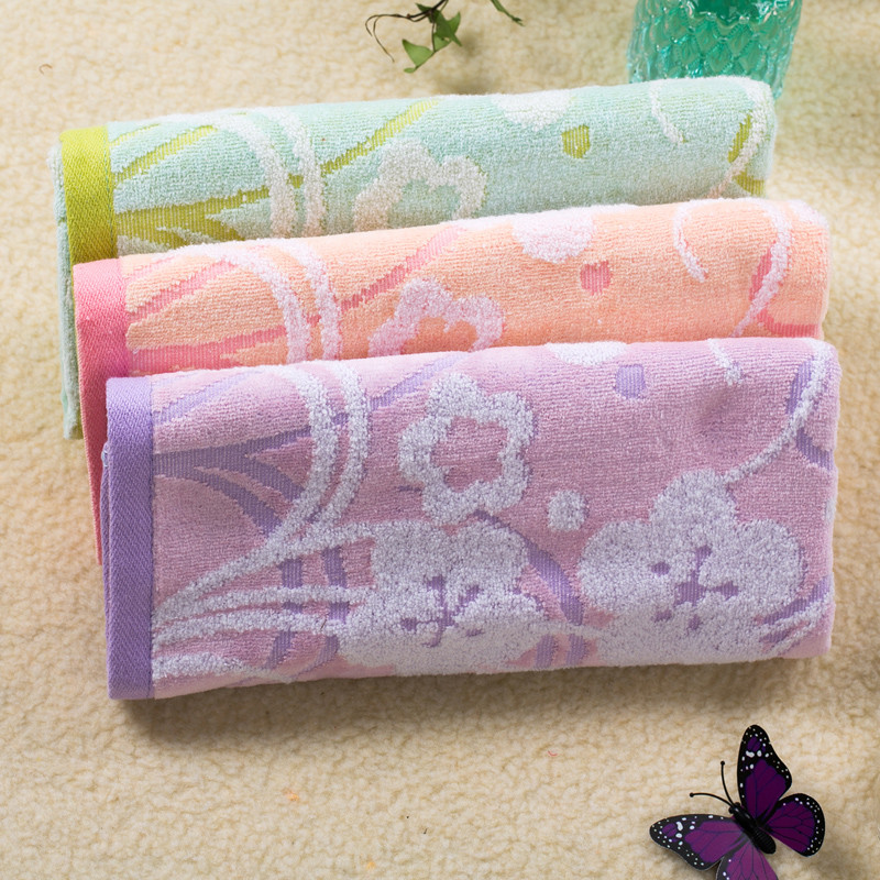 双灯 纯棉面巾百搭型 x-1096-t毛巾