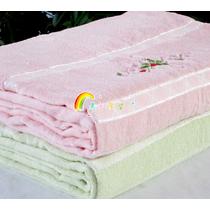 粉色绿色纯棉 MJB-001-浴巾