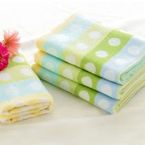 绿色桔色蓝色纯棉 浴巾