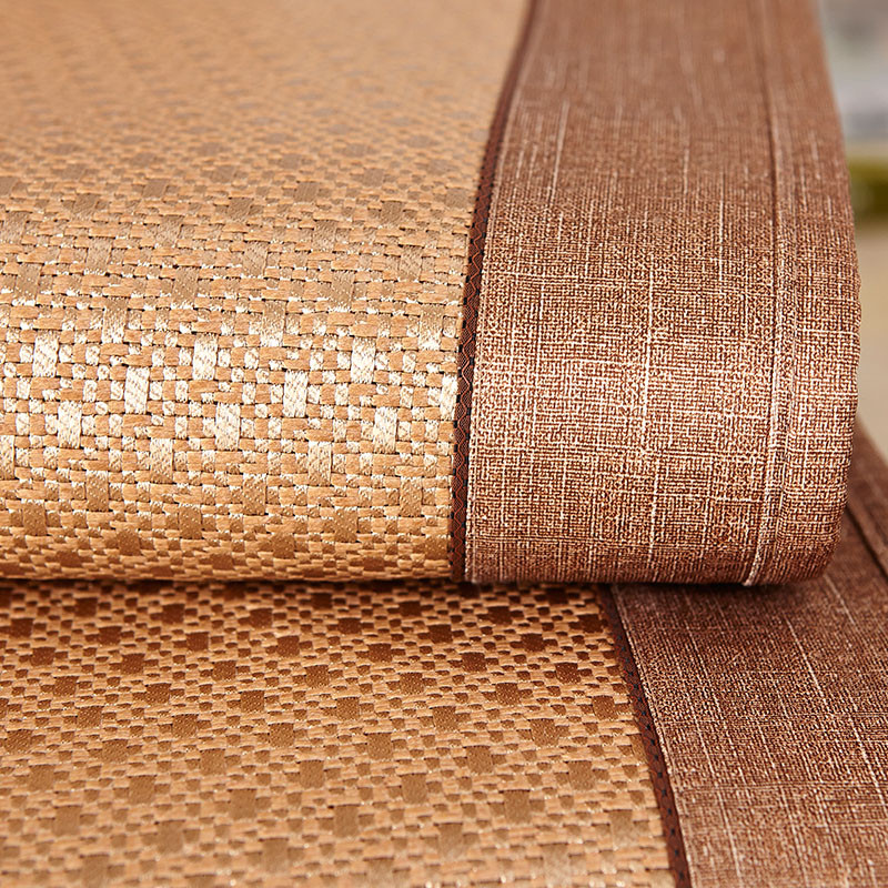 恒源祥 凉瑞三件套藤凉席套件折叠式 凉席