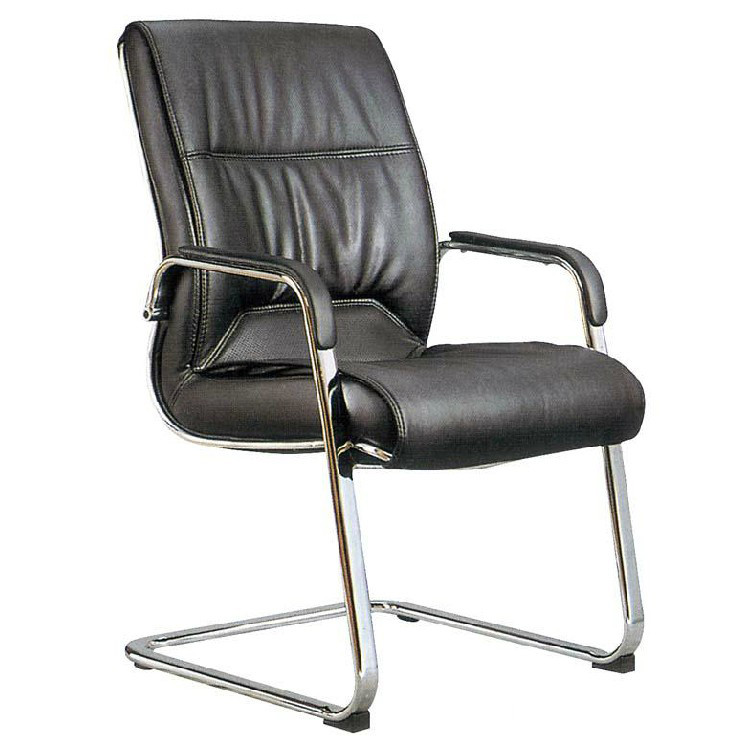 竣翎 金属固定扶手铁钢制脚皮艺 jl-hyy-016办公椅