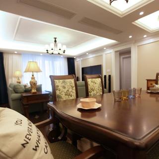 三居室美式风之家餐桌椅图片