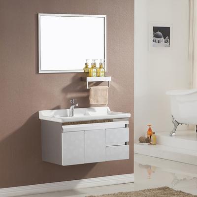 克丽·菲儿 不锈钢含带配套面盆人造石台面E0级简约现代 KL-8103浴室柜