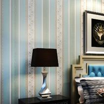 天蓝色浮雕有图案客厅书房卧室地中海 墙纸