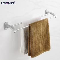 太空铝单层时尚潮流 LT-7100-7SC置物架浴巾架