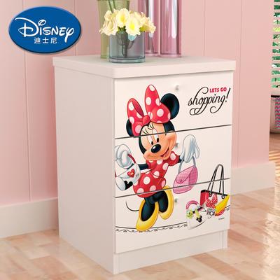 迪士尼 人造板刨花板/三聚氰胺板框架结构储藏童趣/玩具儿童简约现代 斗柜4斗柜
