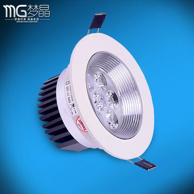 梦晶 铝LED KSM-THD3-12F-7W射灯