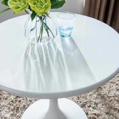 登莱斯堡 塑料整装玻璃钢支架结构多功能圆形简约现代 餐桌