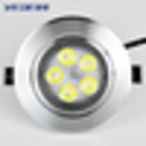 白光暖光合金LED YEDE-JNZ-5W射灯
