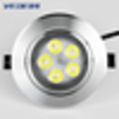 业电 白光暖光合金LED YEDE-JNZ-5W射灯