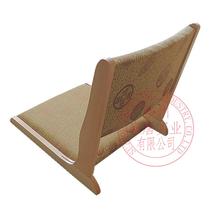 面料工艺木质工艺 折叠海绵椅 古钱纹榻榻米