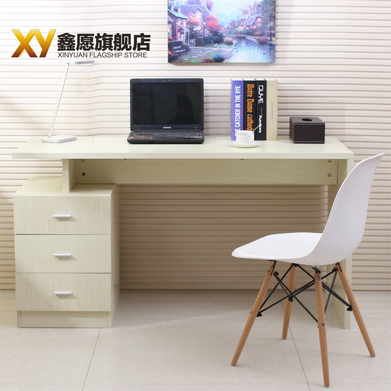 鑫愿 人造板刨花板/三聚氰胺板台式XZ101电脑桌简约现代 电脑桌