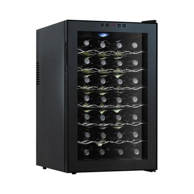 芭克斯 黑色冷藏单门风冷立式BW-70D酒柜电脑控温 酒柜