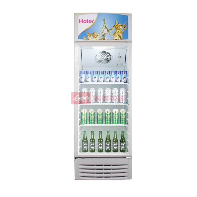 海尔 白色冷藏54db（A）ST单门R600a直冷左开式无立式展示柜机械控温 酒柜