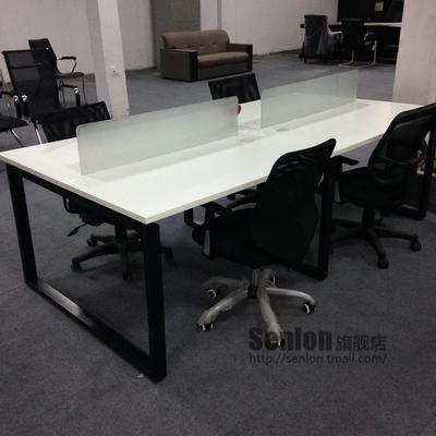 SENLON 人造板刨花板/三聚氰胺板拆装简约现代 bsbgz-01办公桌