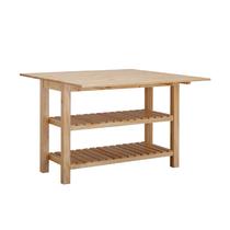 组装框架结构松木长方形简约现代 餐桌