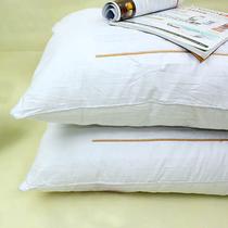 白色九孔枕棉布纤维枕长方形 枕头护颈枕