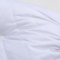 白色花草长方形 枕头