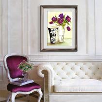 立体有框一幅价植物花卉喷绘 OS-402-1-2-3装饰画