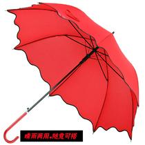 半自动碰击布雨伞长柄伞成人 1602D遮阳伞