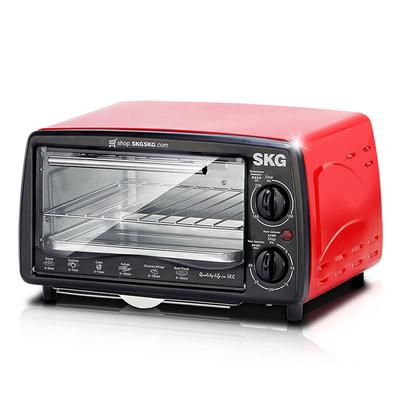 艾诗凯奇 红色+黑色全国联保机械式卧式 电烤箱