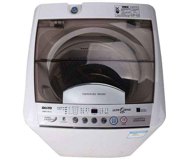 三洋 全自动波轮XQB60-M809洗衣机不锈钢内筒 洗衣机